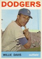 1964 Topps #68 Willie Davis Baseball Card