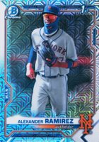 2021 Bowman Chrome Mega Box #208 Alexander Ramirez Baseball Card