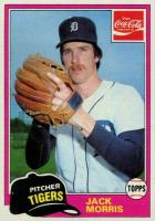 1981 Coca-Cola #6 Jack Morris Baseball Card