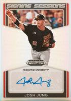2022 Panini Prizm Draft Picks Signing Sessions #SSJJ Josh Jung Baseball Card