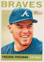 2013 Topps Heritage  #189 Freddie Freeman Baseball Card