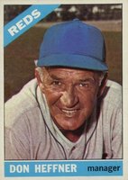 1966 Topps #269 Don Heffner Baseball Card