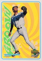 1998 Upper Deck Retro Groovy Kind of Glove #G24 Derek Jeter Baseball Card