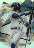 2020 Finest #27 Bo Bichette Refractor Baseball Card