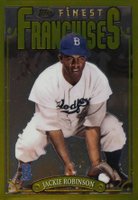 2023 Topps Finest Flashbacks #199 Jackie Robinson Baseball Card