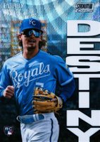 2022 Topps Stadium Club Chrome Dynasty and Destiny #7B Bobby Witt Jr. Wave Refractor Baseball Card