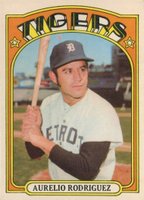 1972 O-Pee-Chee #319 Aurelio Rodriguez Baseball Card