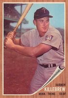 1962 Topps #70 Harmon Killebrew Baseball Card