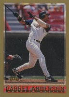 1998 Topps #31 Garret Anderson Baseball Card