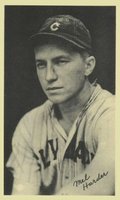 1936 National Chicle Fine Pens # Mel Harder Baseball Card