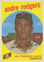 1959 Topps #216 Andre Rodgers Baseball Card