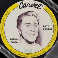 1975 Carvel Discs # Dave Cowens Basketball Card
