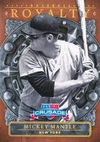2024 Panini Crusade Baseball Royalty #14 Mickey Mantle Gold Baseball Card