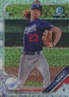 2019 Bowman Mega Box Chrome #80 Dustin May Baseball Card