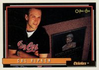 1992 O-Pee-Chee #40 Cal Ripken Jr. Baseball Card