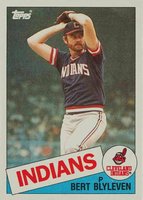 1985 Topps #355 Bert Blyleven Baseball Card