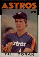 1986 Topps #57d Bill Doran Baseball Card