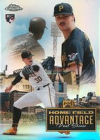 2024 Topps Chrome Update Home Field Advantage #37 Paul Skenes Baseball Card