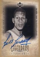 2001 Upper Deck Legends Legendary Signatures #BR-A Bill Russell Basketball Card