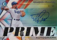 2019 Bowman Chrome Prime Autograph #WF Wander Franco Baseball Card