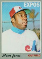 1970 Topps #38 Mack Jones Baseball Card