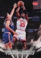 2007 Fleer Jordan Box Set-Playoff Highlights #PH23 Michael Jordan Basketball Card
