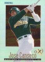 1997 Skybox E-X2000 #37 Jose Canseco Credentials Baseball Card