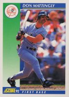 1992 Score #23 Don Mattingly Baseball Card