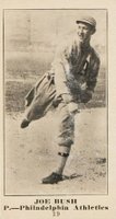 1916 Sporting News & Blank #19 Joe Bush Blank Back Baseball Card