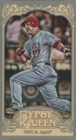 2012 Topps Gypsy Queen #195 Mike Trout Mini Baseball Card