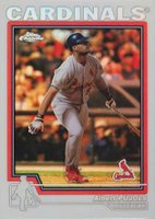 2004 Topps Chrome #40 Albert Pujols Refractor Baseball Card