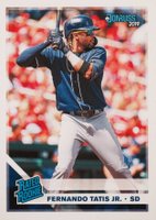 2019 Panini Chronicles Donruss Rated Rookie #254 Fernando Tatis Jr. Baseball Card