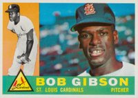 1960 Topps #73 Bob Gibson Baseball Card