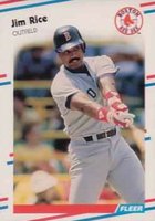 1988 Fleer #361 Jim Rice Baseball Card