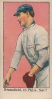 1909 American Caramel # Kitty Bransfield No P on shirt Baseball Card