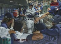 2020 Stadium Club #249 Kyle Lewis Red Foil Baseball Card