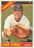 1966 Topps #117 Jake Gibbs Baseball Card