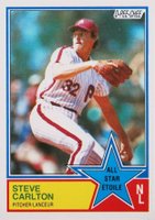 1983 O-Pee-Chee #384 Steve Carlton All-Star Baseball Card