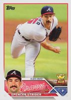 2023 Topps #602 Spencer Strider Baseball Card
