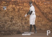 2024 Topps Black and White Golden Hour #GH-08 Paul Skenes Baseball Card
