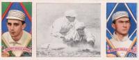 1912 Hassan Triple Folders # Chase Safe at Third Barry/Baker Baseball Card