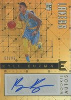 2017 Panini Essentials #226 Kyle Kuzma Autograph Basketball Card