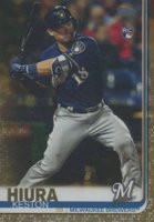 2019 Topps Update  #US150 Keston Hiura Batting-Gold Baseball Card