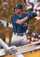 2017 Topps Chrome Update #HMT77 Brett Phillips Gold Refractor Baseball Card
