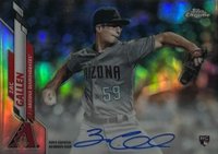 2020 Topps Chrome Rookie Autographs #RAZG Zac Gallen Refractor Baseball Card