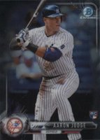 2017 Bowman Chrome Mini #32 Aaron Judge Bowman Rookies Baseball Card