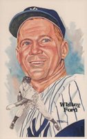 1981 Perez-Steele HOF Postcard #144 Whitey Ford Baseball Card