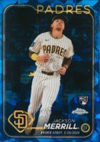 2024 Topps Chrome Sapphire Update Series #169 Jackson Merrill Baseball Card