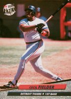 1992 Ultra #59 Cecil Fielder Baseball Card