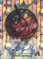 2019 Bowman's Best 1999 Franchise Favorites Autographs #CC Corbin Carroll Atomic Refractor Baseball Card
